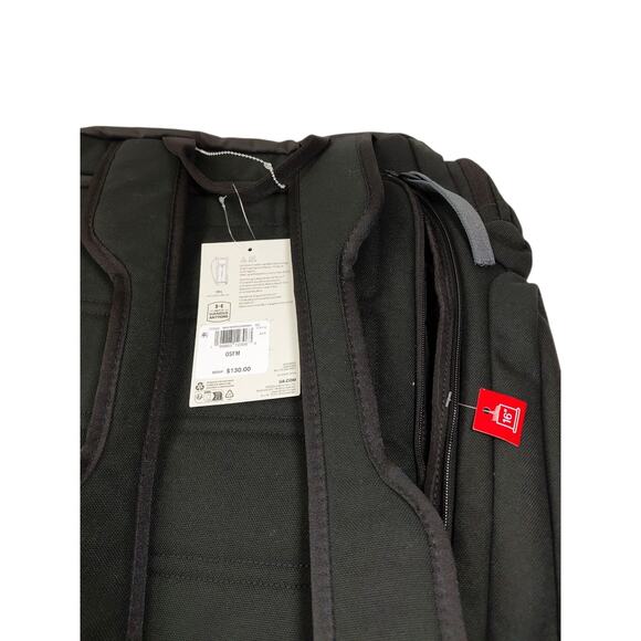 UA Under Armour Project Rock Backpack Adult Black Gold Duffle Gym Bag 1376459 - Picture 10 of 11